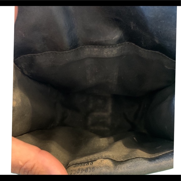 Authentic Black Gucci GG Pouch** - Picture 7 of 7